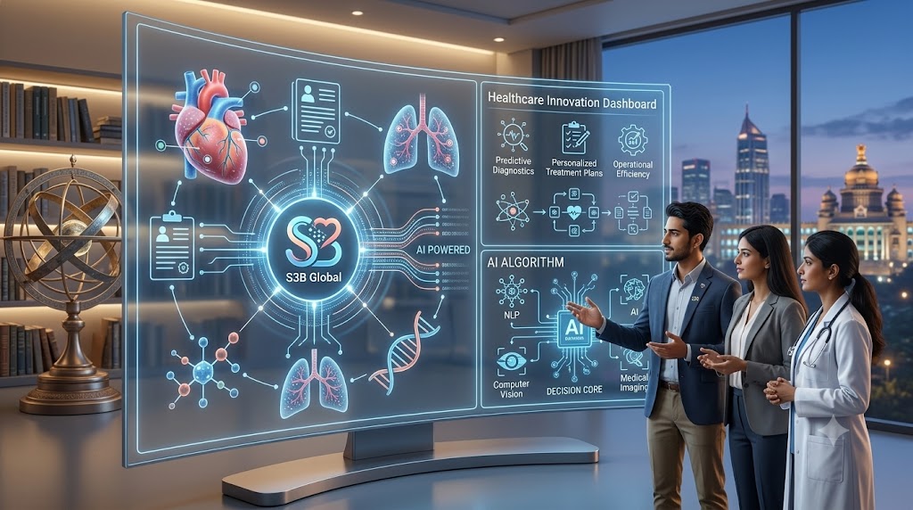 Why S3B Global is the Best AI Development Partner for Healthcare Startups & Enterprises in India?